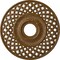 Ekena Millwork Robin Medallion (Canopies up to 6 1/4"), 22 1/4"OD x 4 3/4"ID x 1 1/4"P, Smokey Topaz Crackle CM22RBSTC - alternate 1